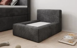 Hundebett LupoLounge 80 × 60 cm in Cord