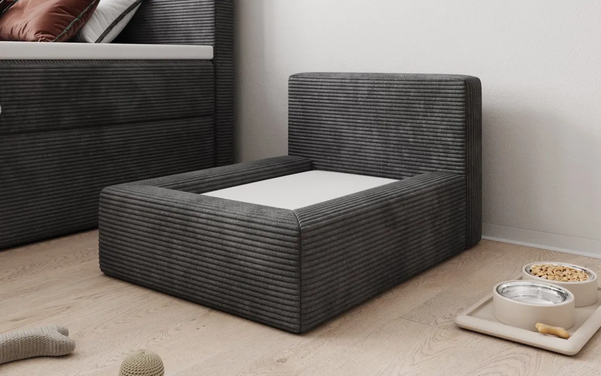 Hundebett LupoLounge 80 × 60 cm in Cord