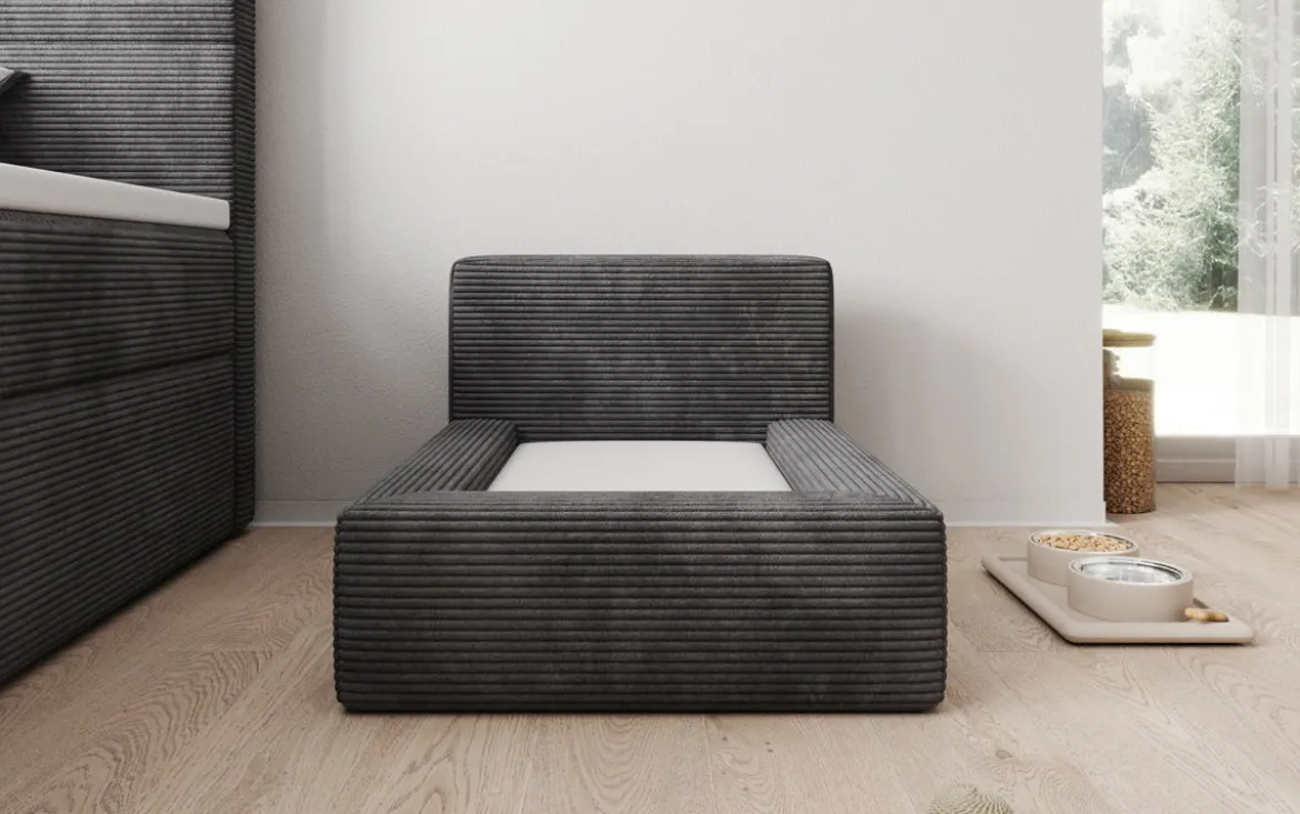Hundebett LupoLounge 80 × 60 cm in Cord