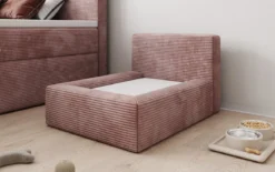 Hundebett LupoLounge 80 × 60 cm in Cord