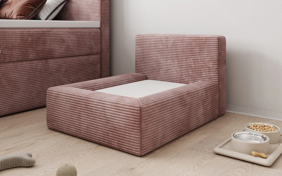 Hundebett LupoLounge 80 × 60 cm in Cord