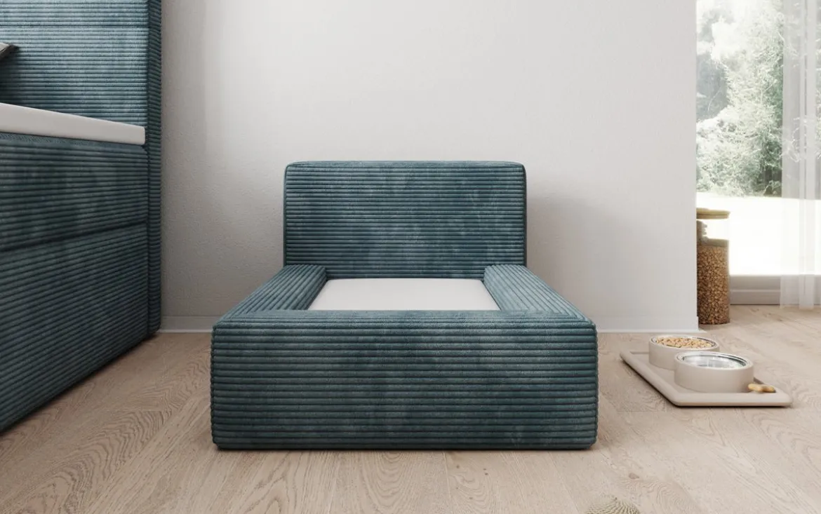 Hundebett LupoLounge 80 × 60 cm in Cord