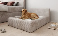 Hundebett LupoLounge 110x80 cm in Cord