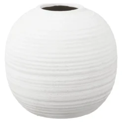 Keramikvase Lumo – Weiß