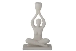 Kerzenhalter Athena – Ø 2,2 cm in Weiß