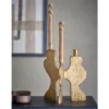 Kerzenhalter Corelia – Metall in Goldoptik