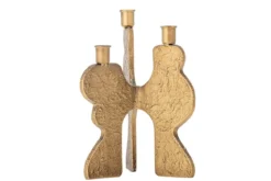 Kerzenhalter Corelia – Metall in Goldoptik