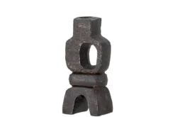 Kerzenhalter Ferro – Gusseisen in Schwarz