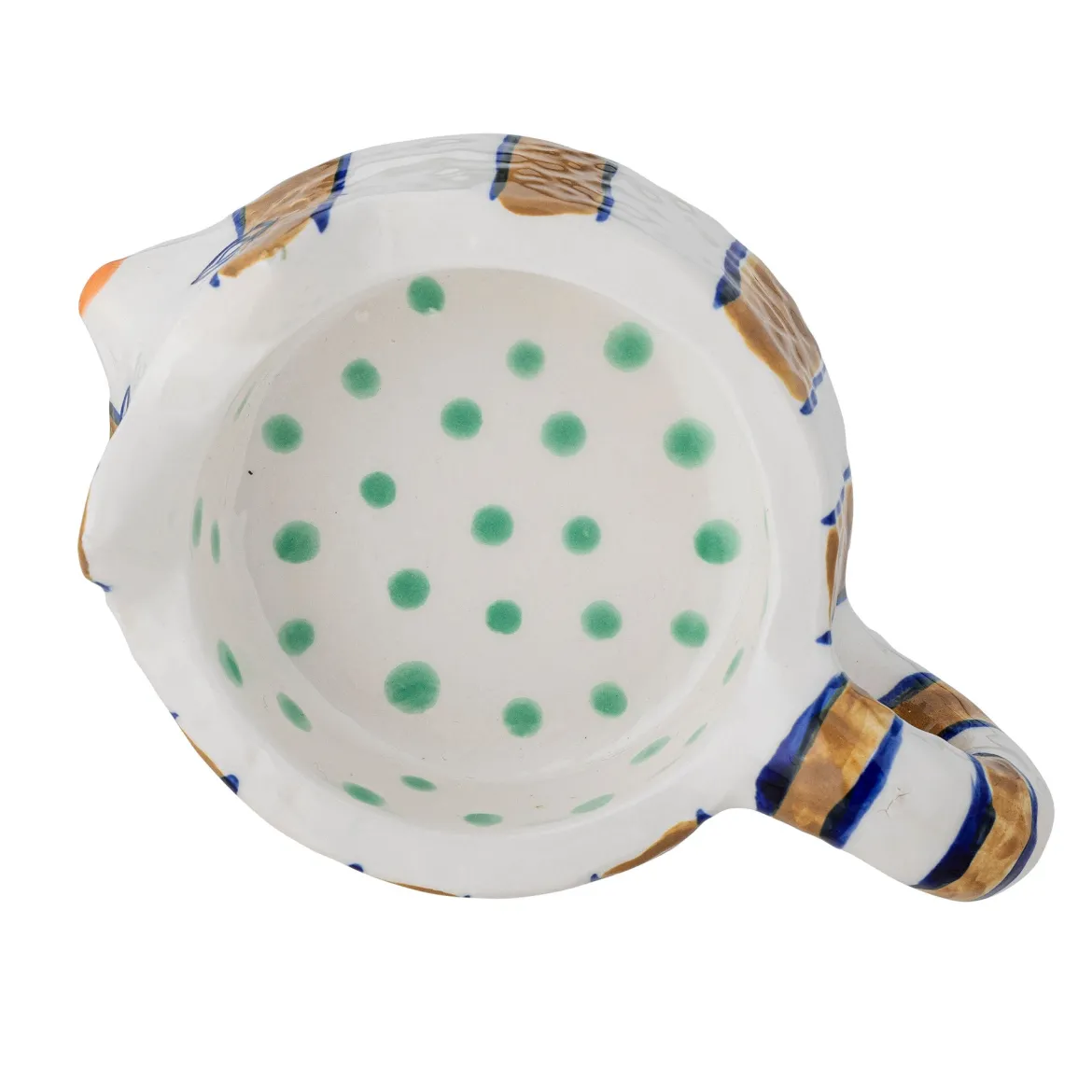 Kerzenhalter-Set Misu – handbemaltes Steingut in verschiedenen Farben (2er-Set)