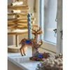 Kerzenhalter-Set Noelio – handbemalte Rentiere aus Polyresin (2er-Set)