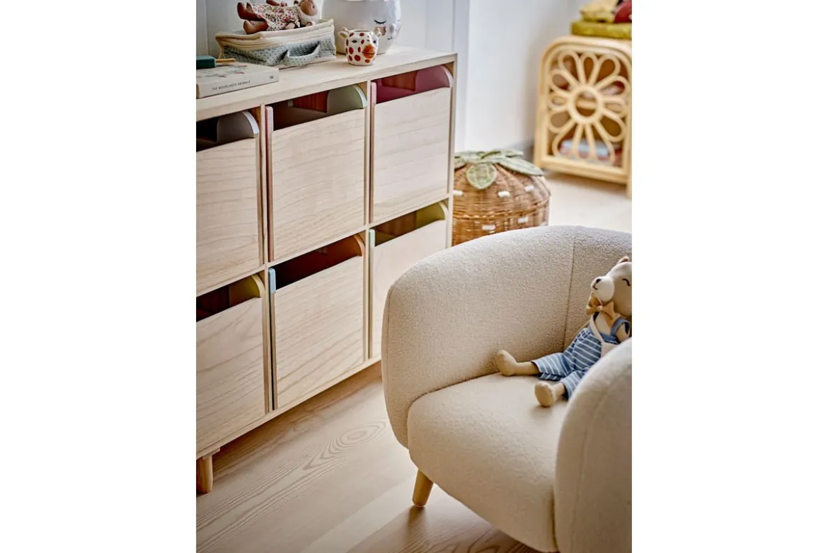 Kinder-Bücherregal „Linus“ mit Schubladen – Buntes Design