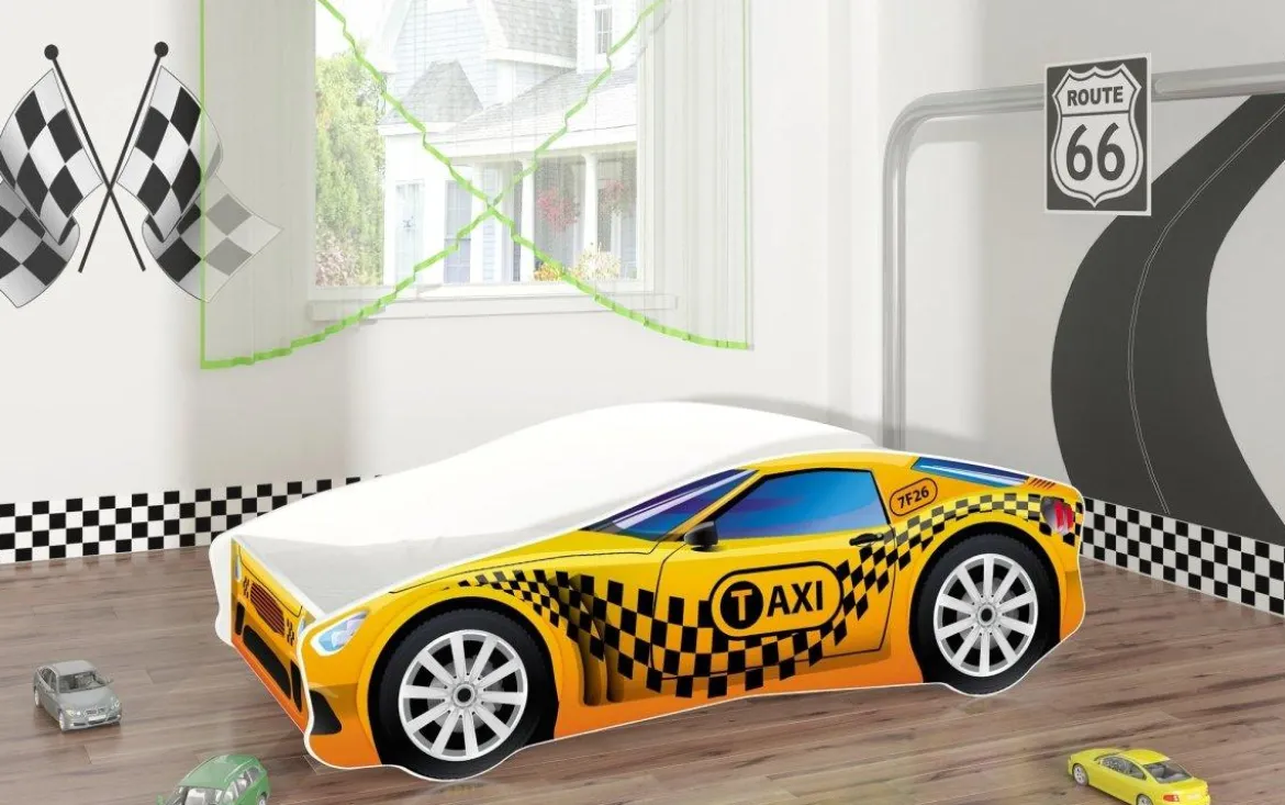 Kinderbett Car mit verschiedenen Motiven