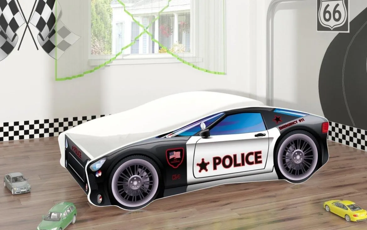 Kinderbett Car mit verschiedenen Motiven