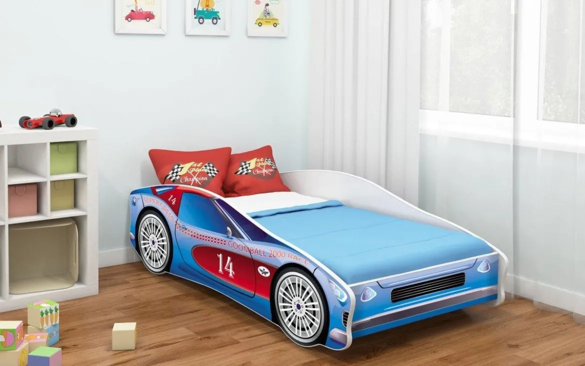 Kinderbett Car mit verschiedenen Motiven