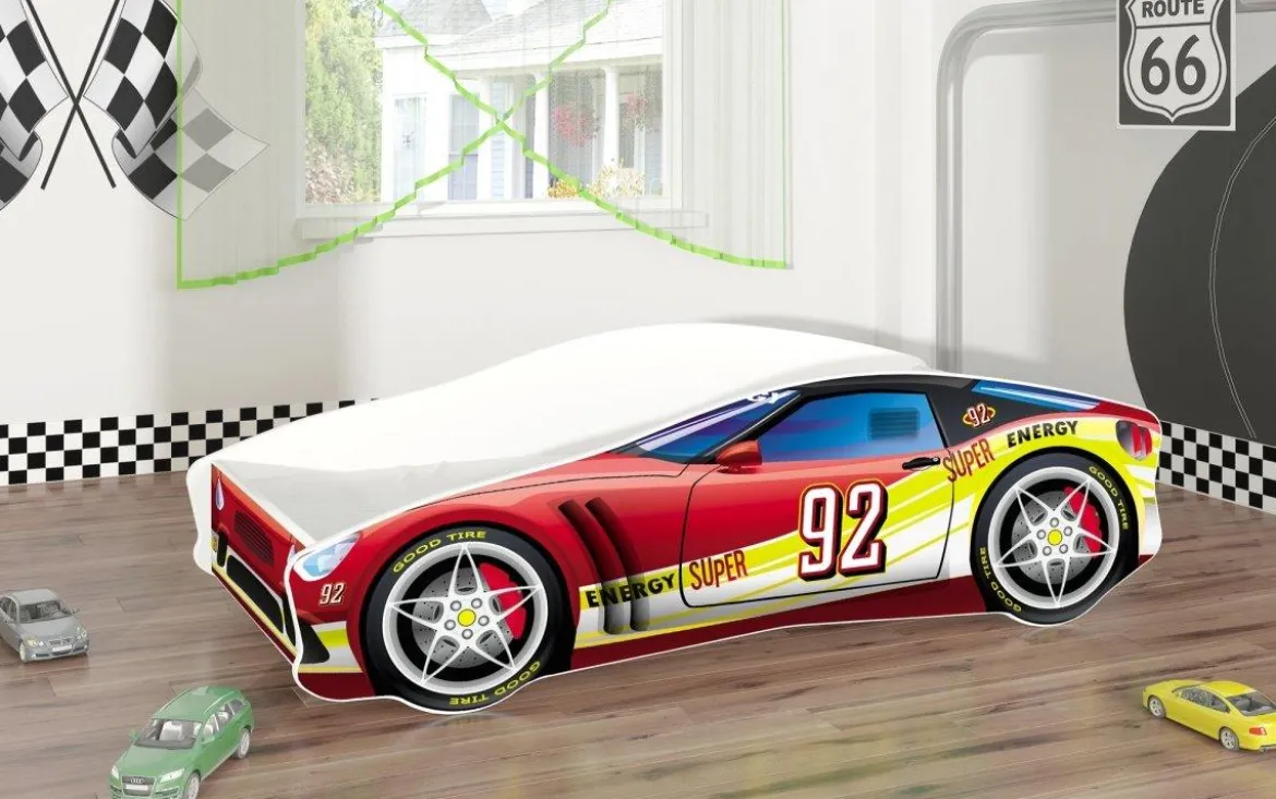 Kinderbett Car mit verschiedenen Motiven