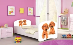 Kinderbett Milena mit verschiedenen Mustern