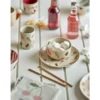 Kinder-Geschirr-Set „Party Pop“ – Buntes Steingut (3-teilig)