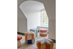 Kinder-Pouf „Olli“ – Baumwolle in warmen Naturtönen