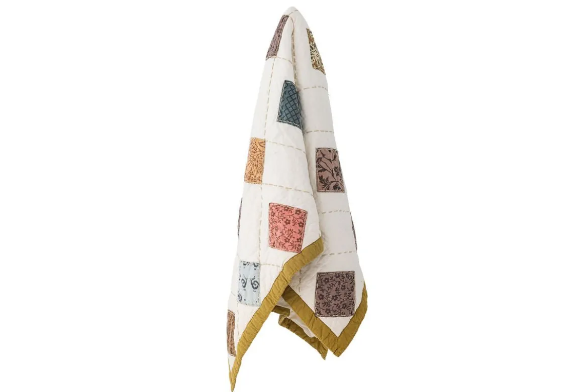 Kinder-Quilt „Liora“ – Bunte Baumwolldecke