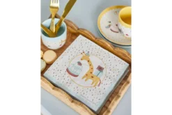 Kinder-Servietten „Party Friends“ – Blaues Papier (20er-Set)