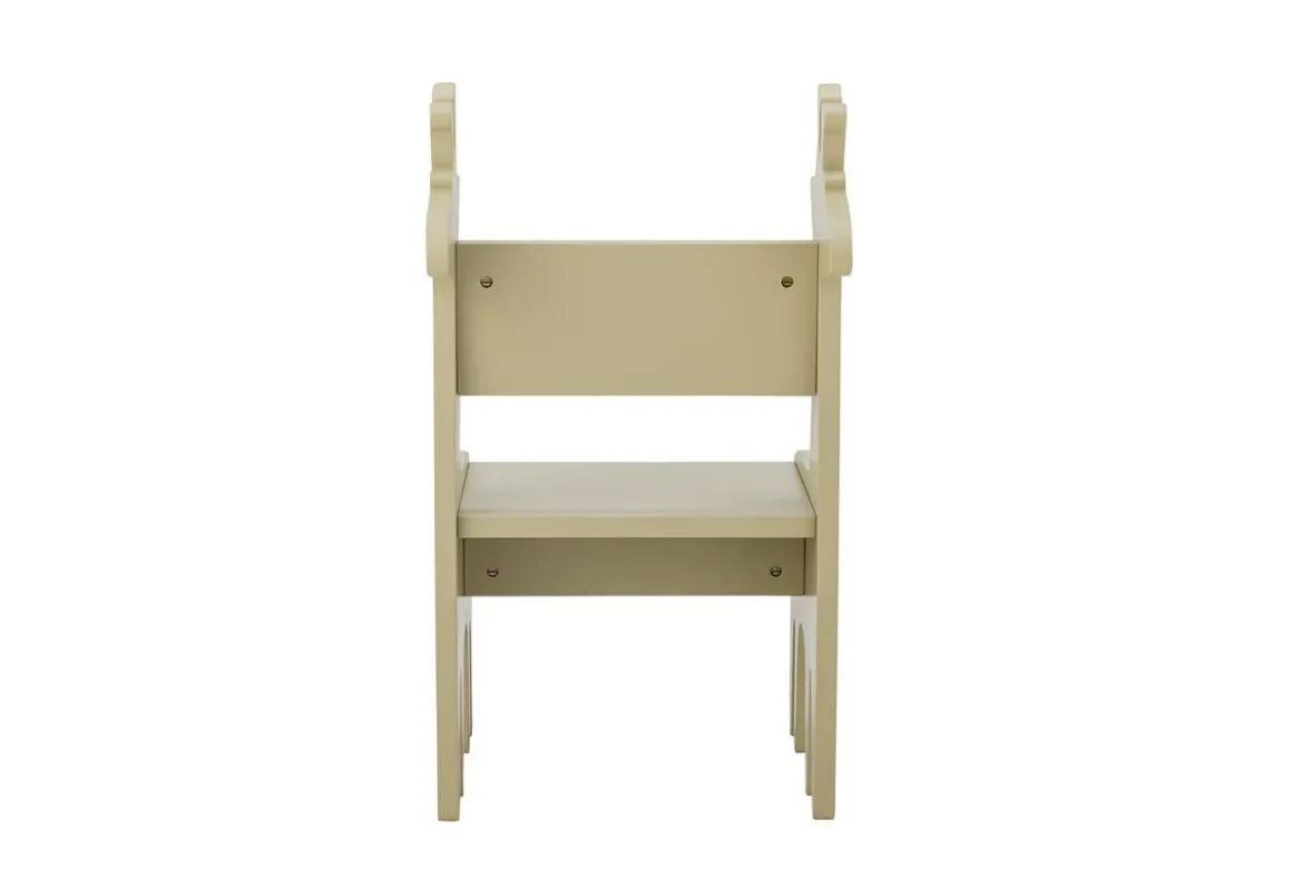 Kinderstuhl „Gigi“ – FSC®-zertifiziertes MDF in Natur- & Grautönen