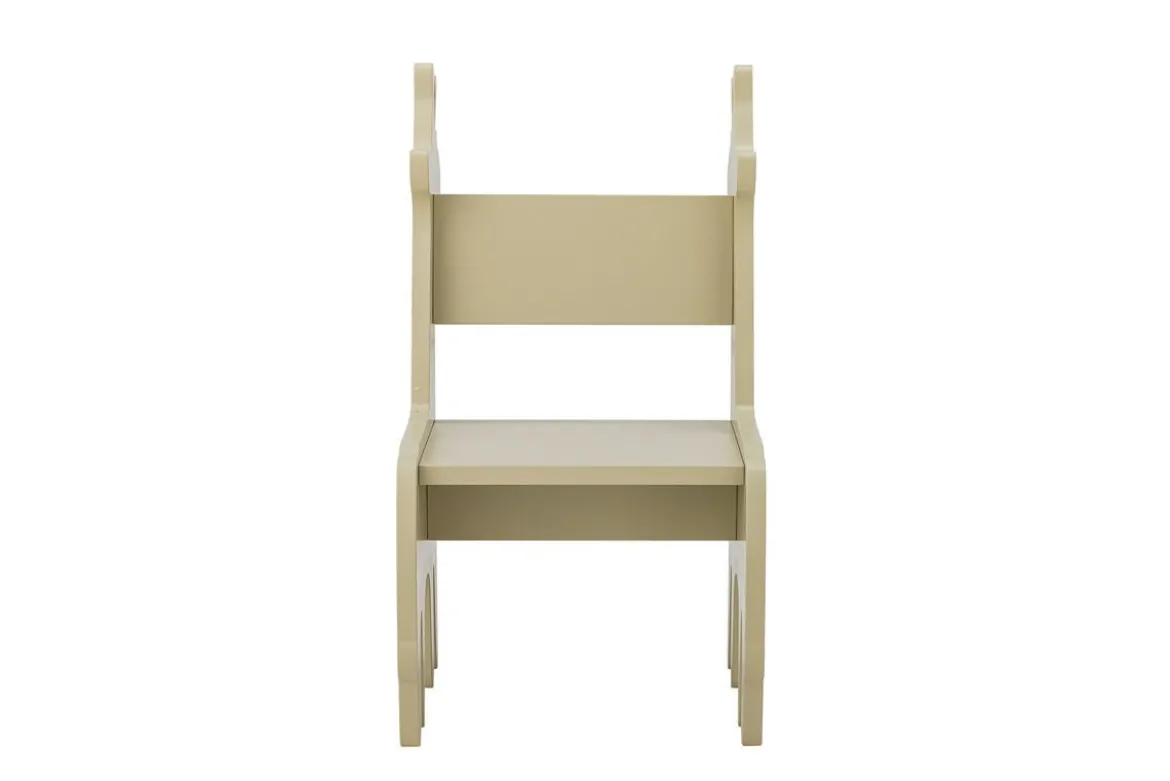 Kinderstuhl „Gigi“ – FSC®-zertifiziertes MDF in Natur- & Grautönen