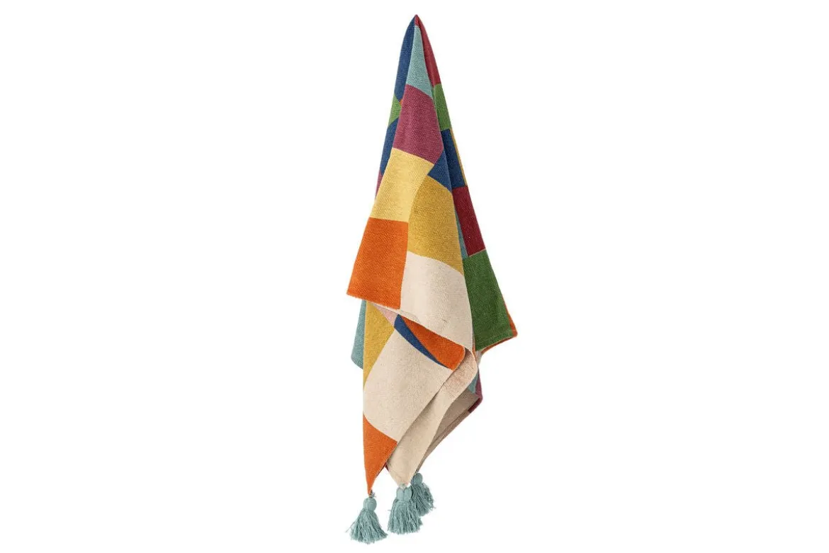 Kindertagesdecke Palma – Bunte Decke aus recycelter Baumwolle