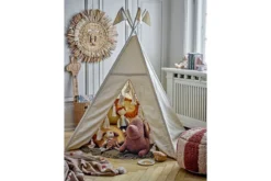 Kinder Tipi Zelt Darlin – Spielzelt aus Baumwolle & Holz