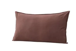 Kissenbezug Hygge - 50x90 cm in Braun, Beige und Weiß aus 100% Baumwolle