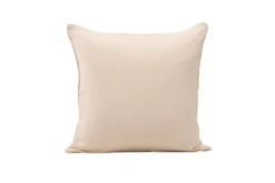 Kissenbezug Moments - 60x60 cm in Beige und Grau aus 100% Baumwolle
