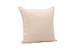 Kissenbezug Moments - 60x60 cm in Beige und Grau aus 100% Baumwolle