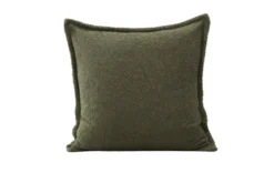 Kissenbezug Nature - 60x60 cm in Beige, Braun und Dunkelgrün