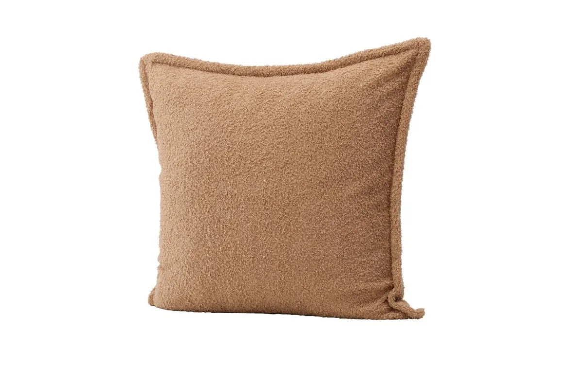 Kissenbezug Nature - 60x60 cm in Beige, Braun und Dunkelgrün