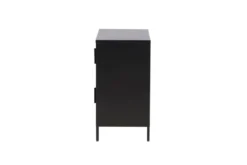 Kommode Berit – Industrial Design in Schwarz