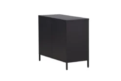 Kommode Berit – Industrial Design in Schwarz