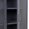 Kommode Faylen – Industrial-Design in Schwarz, Weiß & Grau