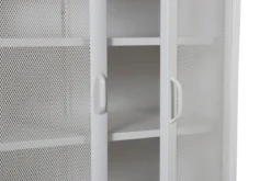 Kommode Faylen – Industrial-Design in Schwarz, Weiß & Grau