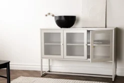 Kommode Marilo – Beige, Industrial-Modern mit Loft-Charme
