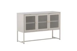 Kommode Marilo – Beige, Industrial-Modern mit Loft-Charme