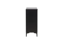 Kommode Nerano – Schwarz, Industrial mit modernem Loft-Charme