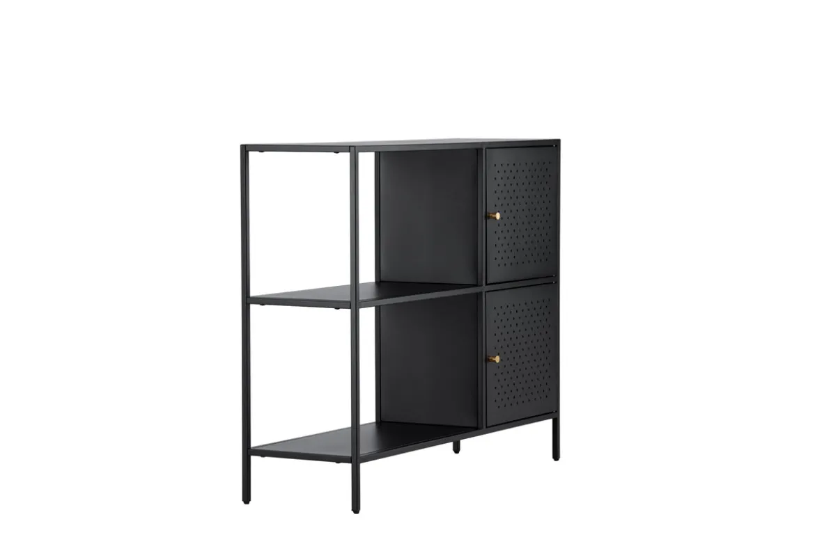 Kommode Varino – Schwarz, Minimal Industrial mit funktionaler Eleganz