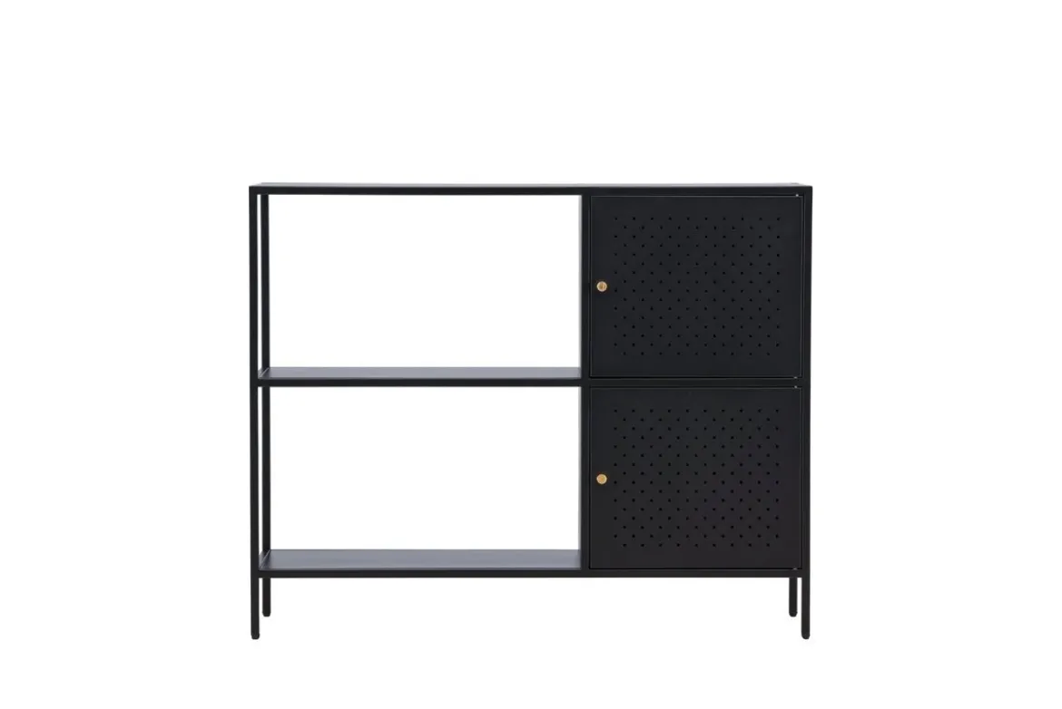 Kommode Varino – Schwarz, Minimal Industrial mit funktionaler Eleganz