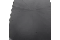 Konsolentisch Elvo – Schwarzes Metall-Design mit ovaler Tischplatte