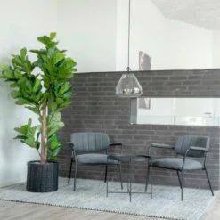 Kunstpflanze Fiddle Leaf Tree – 190 cm XL-Größe mit natürlichem Dschungel-Look