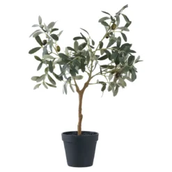 Kunstpflanze Olivenbaum – 61 cm mediterraner Charme für dein Zuhause