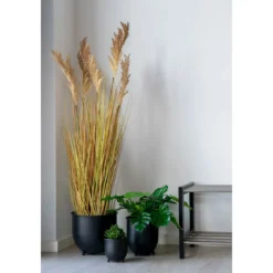 Kunstpflanze Sorghumgras – 110 cm natürlicher Look mit stilvollem Flair