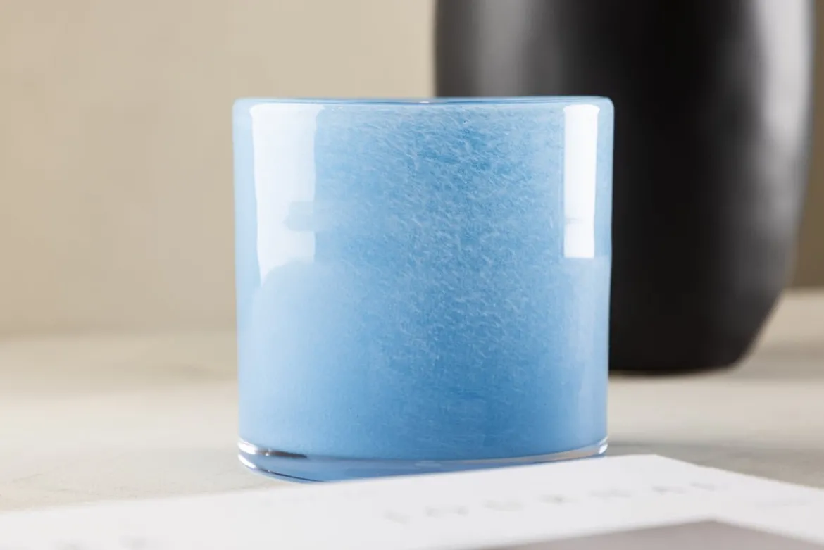 Laterne Eddie - Laterne aus Glas in verschiedenen Farben