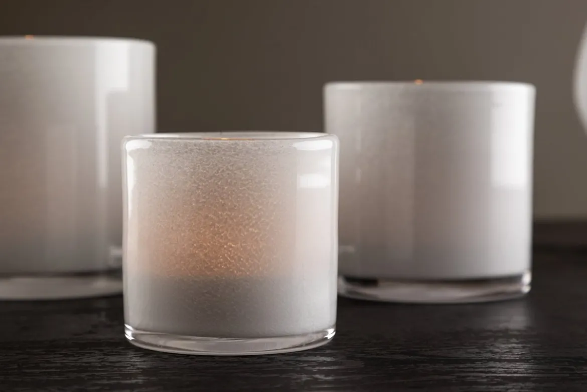Laterne Honey - Laterne aus Glas in verschiedenen Farben