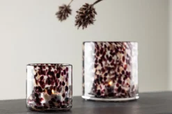 Laterne Honey - Laterne aus Glas in verschiedenen Farben