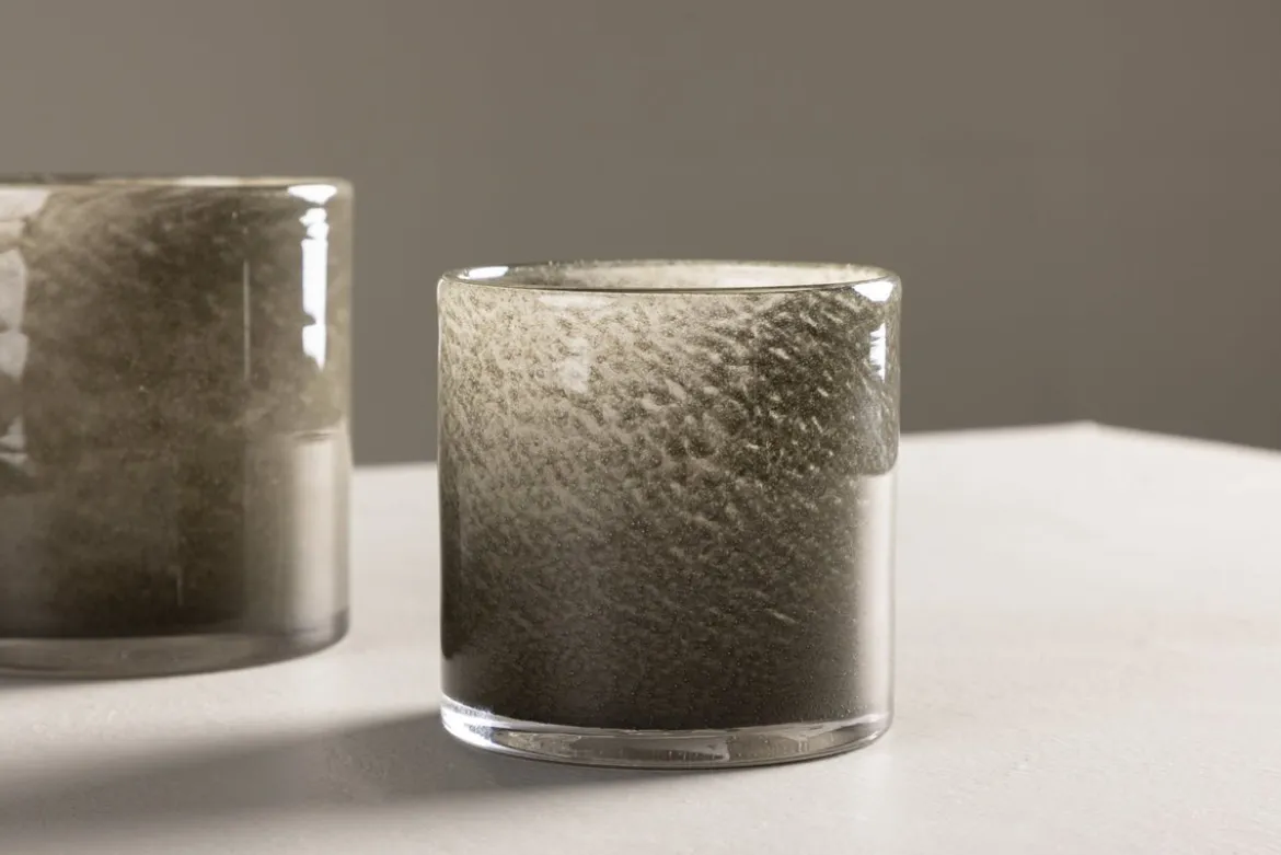 Laterne Polar - Laterne aus Glas in verschiedenen Farben